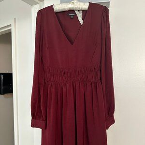 Express Long Sleeve Casual Dress